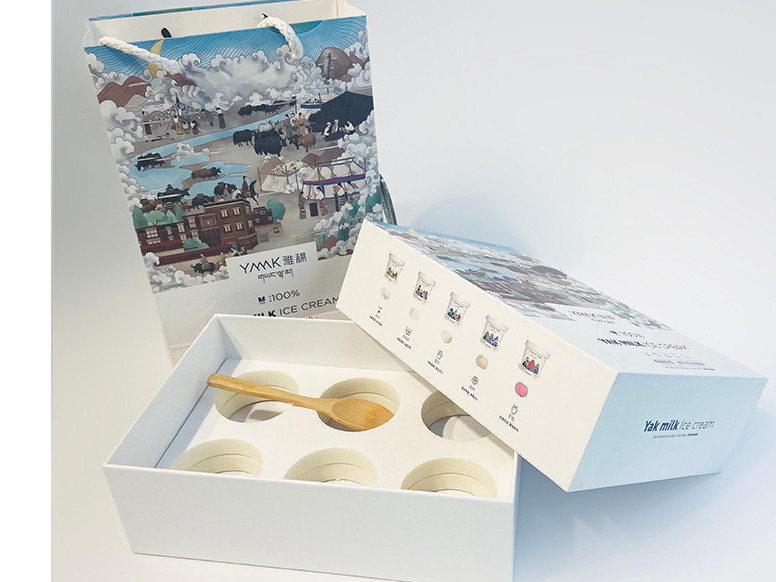 冰激凌包裝盒-精品禮盒定制